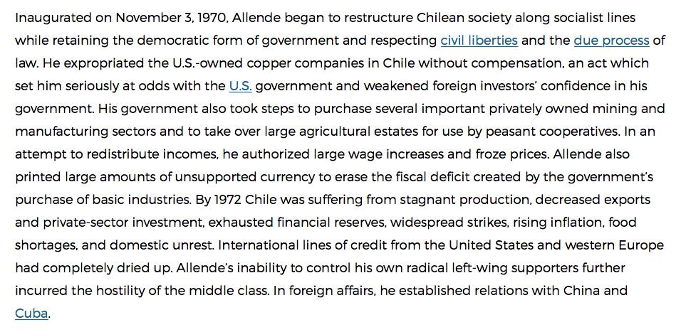 Chile: alguns dados geopolíticos