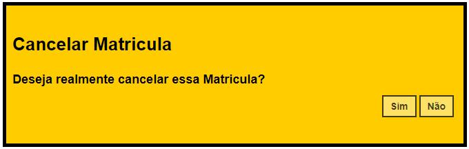 sucesso apareça na tela, para se