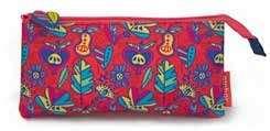 Triple Pencil Case Just 4 Girls ES Portatodo Rect.