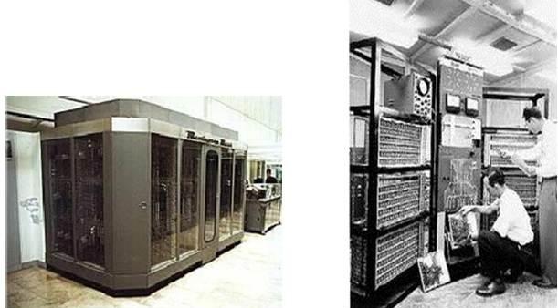 Como o computador começou Surgiram no séc. XX durante a II Guerra Mundial. Eram do tamanho de uma sala e consumiam muita energia. Eram utilizados exclusivamente para aplicações militares.
