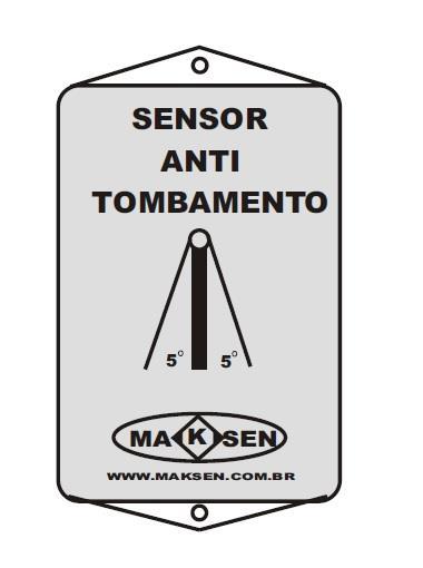 Opcional: Sensor Anti Tombamento 5. Utilizaça o A utilização do Sistema Anti Tombamento pode ser instalado em caminhões caçamba, Toco, Truck e Bi-Trem. 6.