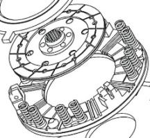 .0.00- CHAPA P/ EMBREAGEM PRINCIPAL (JMX).00.0.00-0 PEDAL DA EMBREAGEM.