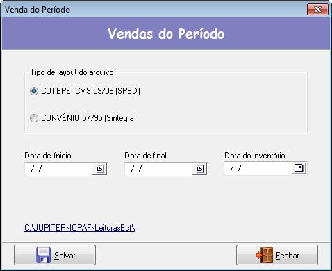 IMPRESSORA ECF, CASO NÃO HAJA MOVIMENTO PENDENTES. SERÁ MOSTRADA A SEGUINTE MENSAGEM.