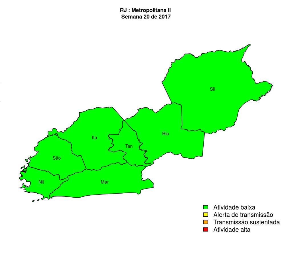 Regional Metropolitana II Desde o início do ano, 669 casos de dengue foram registrados na Regional de Saúde, sendo 2 na última semana.