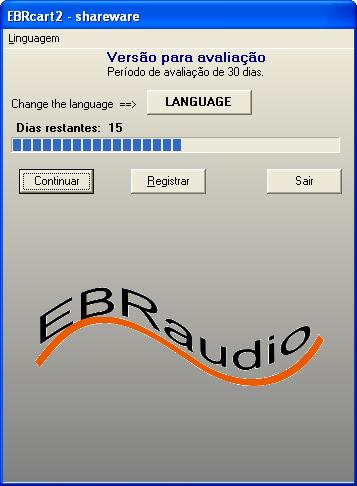 Instruções: 1) Ao iniciar será mostrada a tela