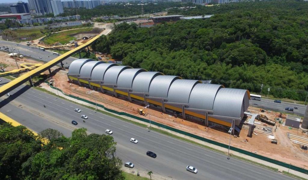 LINHA 2 ESTAÇÃO PITUAÇU Aeroporto Mussurunga Bairro da Paz Tamburugy