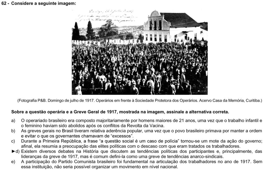 Resolução: Questão sobre História Econômica Os ambientalistas fazem diversas críticas à Revolução Verde.