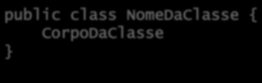 Definindo Classes em Java