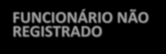 FUNCIONÁRIO NÃO REGISTRADO Art. 29 - Prazo para todos os tipos de anotações: 48 horas (inalterado) - Multa : 1 sal.mín Art.47(.