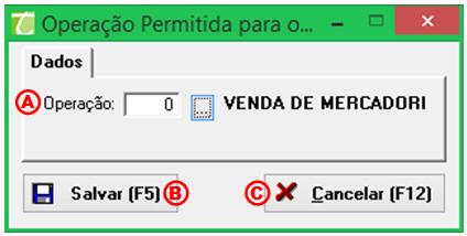 1. Vendas: Apresenta os parâmetros de configuração de permissões de acesso e consulta às transações, prestações e ao fluxo, permissões para estorno de nota fiscal, DAV e Pré-Venda, geração e