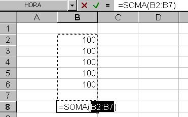 FUNÇÕES Note que a função Data está selecionada, na parte inferior da tela há uma