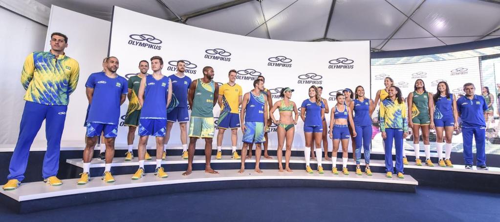 No evento, a marca apresentou sua campanha institucional com o filme Sonho, que mostrou o vôlei, esporte do coração dos brasileiros, tomando conta do país.