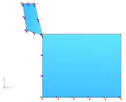 numéricas do processo de corte utilizando o programa Abaqus para otimização do projeto das ferramentas. O processo de corte linear de rocha foi utilizado para determinar as forças de corte.