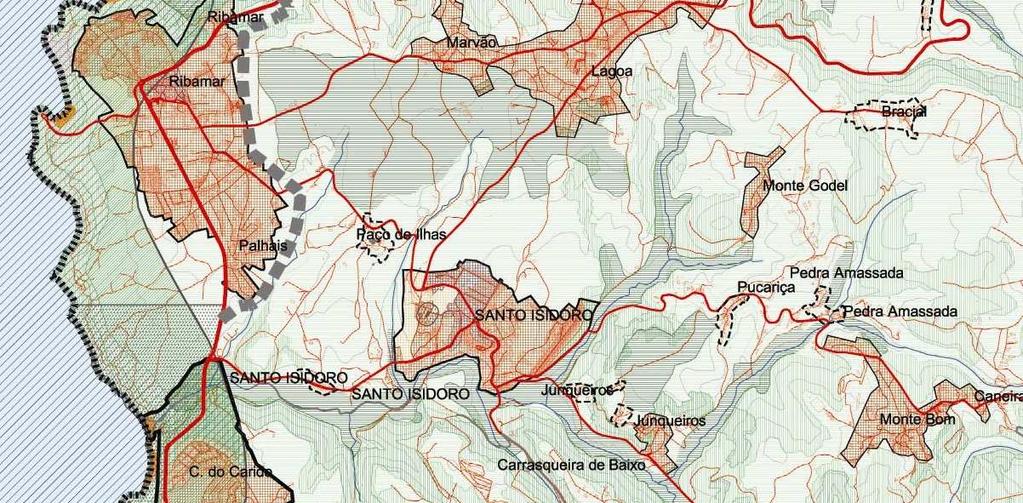 Estabilização da REN Integrar a estrutura ecológica