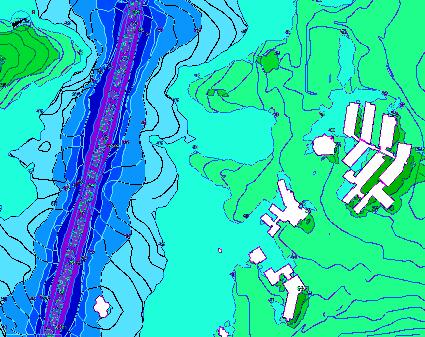 EXEMPLOS DE MAPAS DE RUÍDO Via Rápida (Dia) TMH