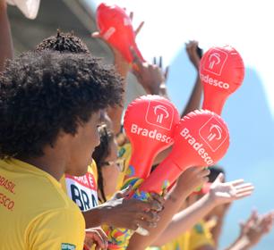 O evento, que encerrou a temporada de 2015 do rúgbi brasileiro, contou com a presença da tocha olímpica, além de