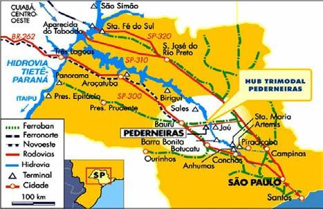 Principais Cidades Fonte: Cidade de São Paulo Acesso