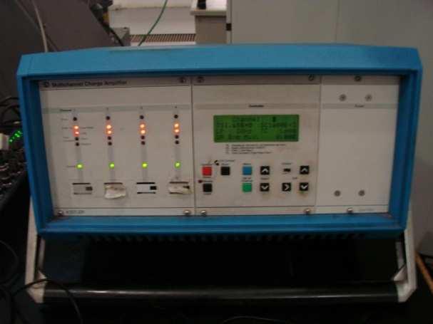 placa de transferência SCB-68 QUICK reference laber M/O 16E Séries, fornecida pelo National Instruments, e o tratamento do sinal foi gerado pelo software LABVIEW versão 6.