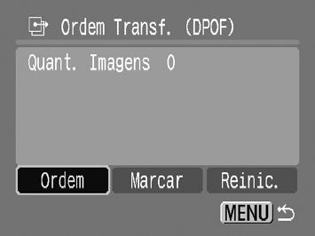 { Seleccionar Imagens para Transferência (DPOF) É possível seleccionar imagens individuais para transferir para um computador.