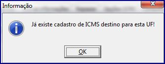 4. Cadastrar Exceções ICMS Partilha 4.1 Acesse a rotina 4006 e marque a opção Regras NF-e; 4.2 Clique o botão Avançar; 4.