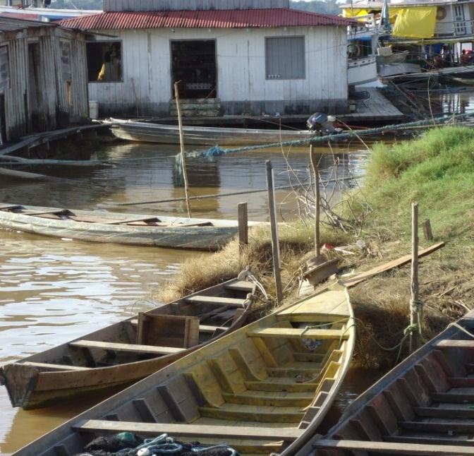 réguas foram removidas pela dinâmica fluvial e ou tombadas devido aos barcos. Fonte: Muniz, 2011.