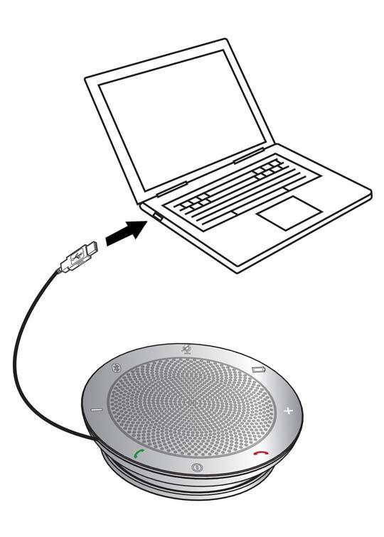 3 Configurar o viva-voz Ligar o viva-voz 1.