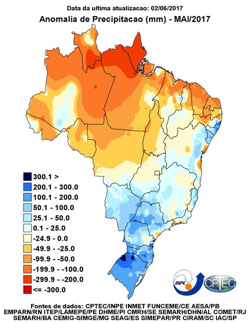 9 aumento nos índices positivos, principalmente, nas regiões Centro-Oeste e Sul. 2.1.