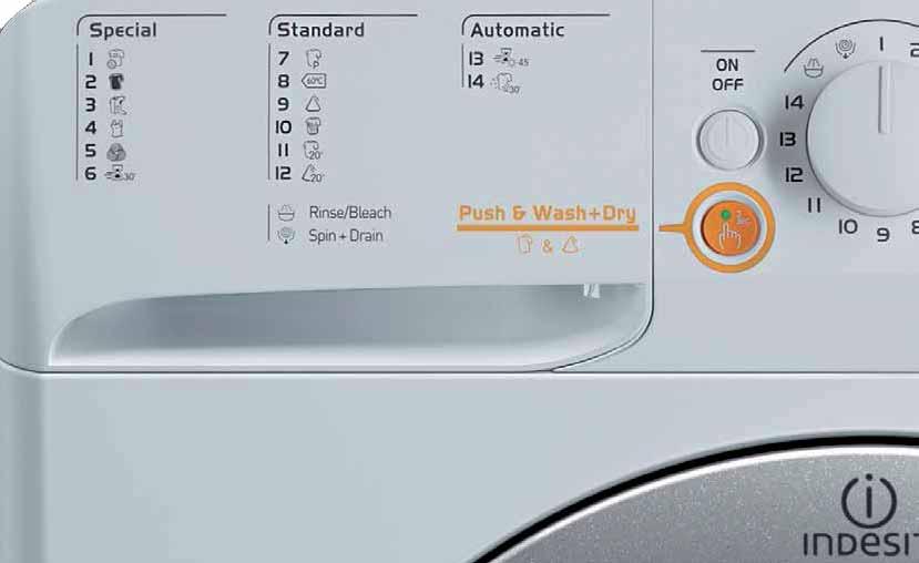 Máquinas de lavar e secar roupa Máquinas de lavar e secar roupa CICLOS SPORT: PARA TODAS AS PEÇAS DE DESPORTO.
