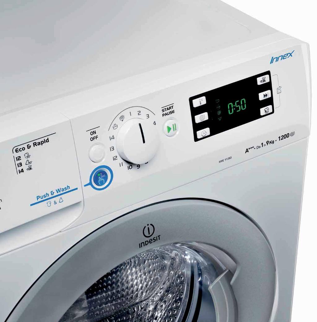 Máquinas de lavar roupa // Innex www.indesit.