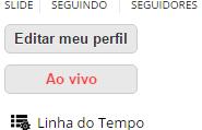 Repare que, se você sair de seu perfil deixando sua rádio online, na página