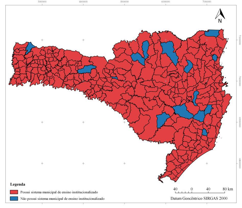 3 Fonte: Legislação de municípios de Santa Catarina.