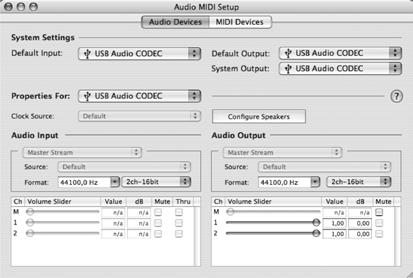 Para configurar o software, proceda da seguinte forma: Inicie o energyxt2. No menu, seleccione File > Setup > Audio e faça a sua escolha de acordo com a imagem no ecrã. 3.