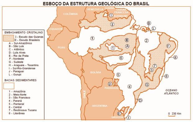 - Estrutura Geológica no