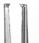 Pinaças Anatômicas Dissecting Forceps Cirurgia Cushing c/ Serrilha 17 cm Reta QC.174.17 Curva QC.175.