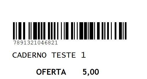 16 Térmica Argox (OS-214TT PPLA) Bobina Modelo 9 (Uma Etiqueta por Linha 7,5cm x 3,00); 17- Térmica Argox (SA4M) Bobina Modelo 2 ( 2 Etiquetas por