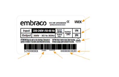 Baseado no protocolo Embraco é possível definir a velocidade do compressor e comprovar outros parâmetros, tais como operação RPM e estado de falha.