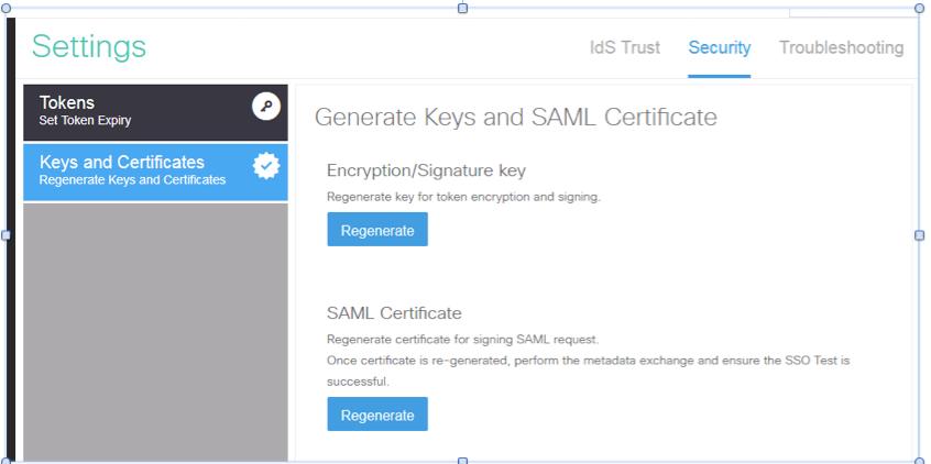 Parte C. IDP Certificação em detalhe e configuração Certificado SSL (SSO) Este certificado é usado entre IDP e cliente.