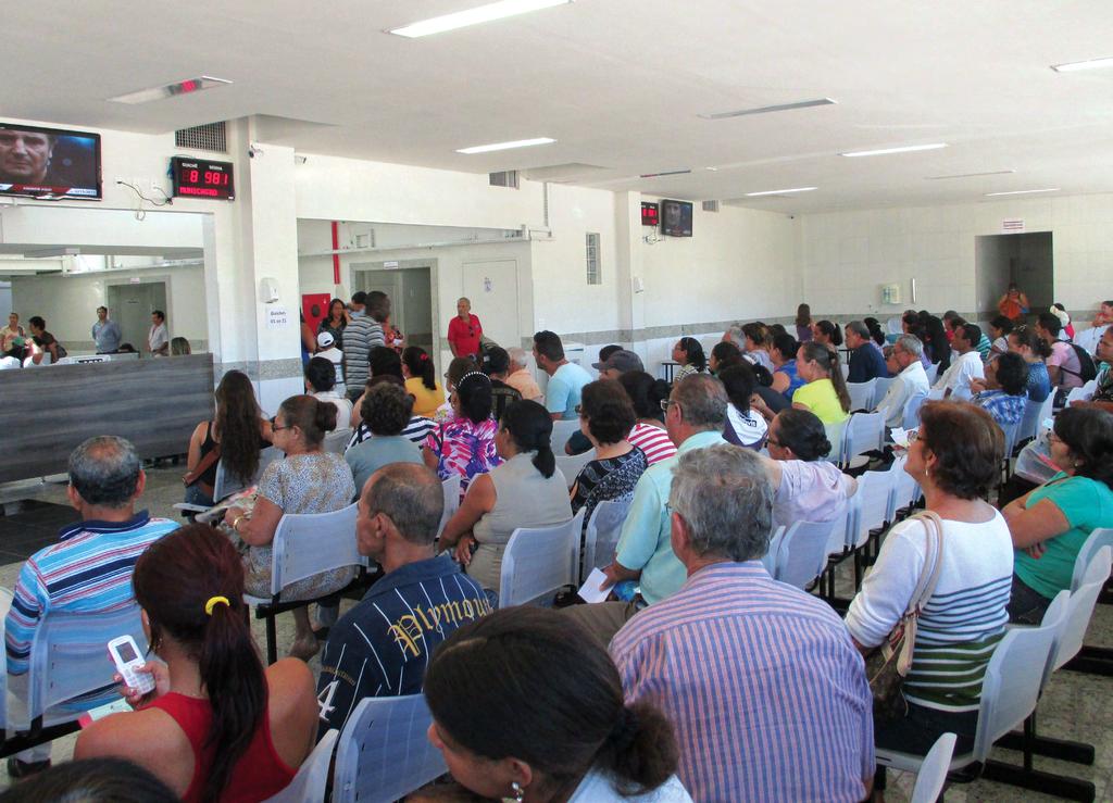 O QUE É? A TV SAÚDE É UM CANAL TRANSMITIDO EM TELAS NAS RECEPÇÕES DE HOSPITAIS E CLÍNICAS. QUEM ASSISTE?