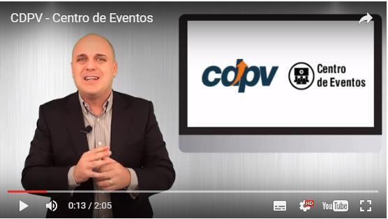 Diego Maia é um dos fundadores do Grupo CDPV e, neste vídeo de 2 minutos, dá as boas vindas ao nosso Centro de Eventos e mostra um