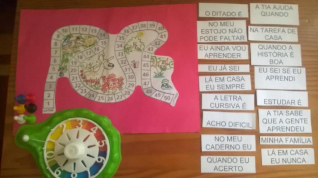 O DITADO É NO MEU ESTOJO NÃO PODE FALTAR EM CASA SE EU PUDESSE ESCOLHER QUERIA SENTAR COM PARA SABER