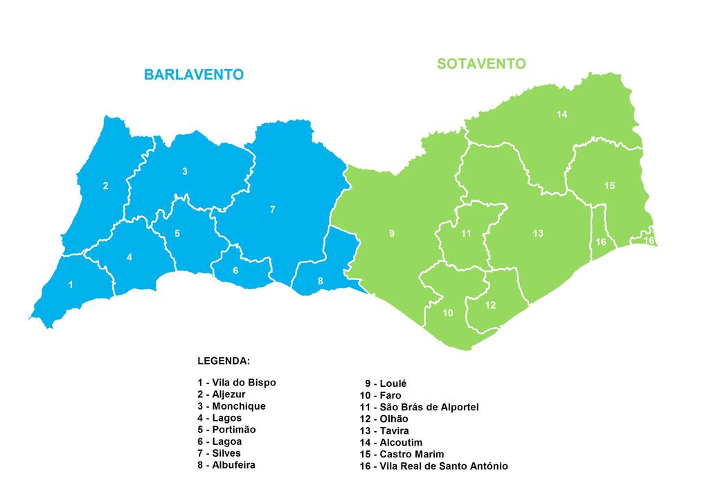 I.2.4. Área Geográfica O âmbito de atuação da 11 corresponde ao nível II da Nomenclatura de Unidades Territoriais para Fins Estatísticos (NUTS II) do continente.