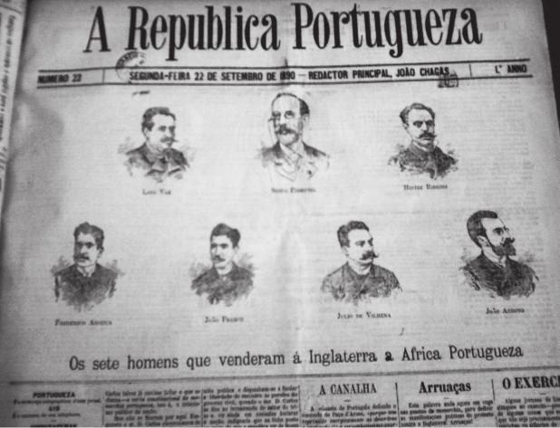 João Chagas e a República em letra de forma A Republica Portugueza, n.º 22, 22 de Setembro de 1890. da evolução política impõe [ ] uma solução: a República».