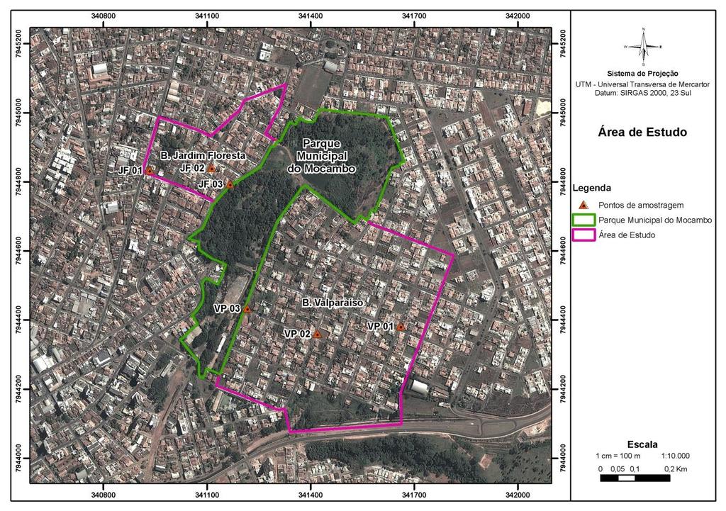 2. METODOLOGIA 2.1 CARACTERIZAÇÃO DA ÁREA DE ESTUDO Foram escolhidos dois bairros da cidade de Patos de Minas/MG, para a realização deste estudo: Valparaíso e Jardim Floresta.