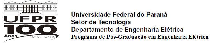 TE 848 PLANEJAMENTO DA OPERAÇÃO E EXPANSÃO DE SISTEMAS DE ENERGIA ELÉTRICA Apresentação da Disciplina Dr.