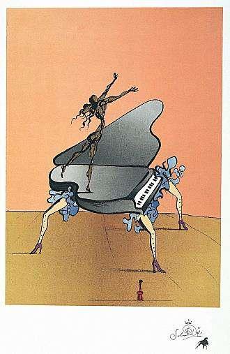 Piano Surrealista, 1954 Salvador