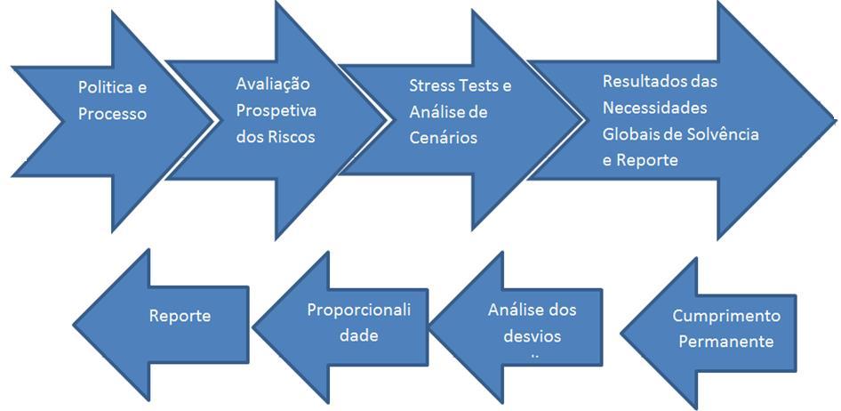 B.3.1 AUTOAVALIAÇÃO DO RISCO E DA SOLVÊNCIA Em 2016 foi elaborado o primeiro exercício da Autoavaliação do Risco e da Solvência, cujas conclusões foram sistematizadas no relatório remetido à