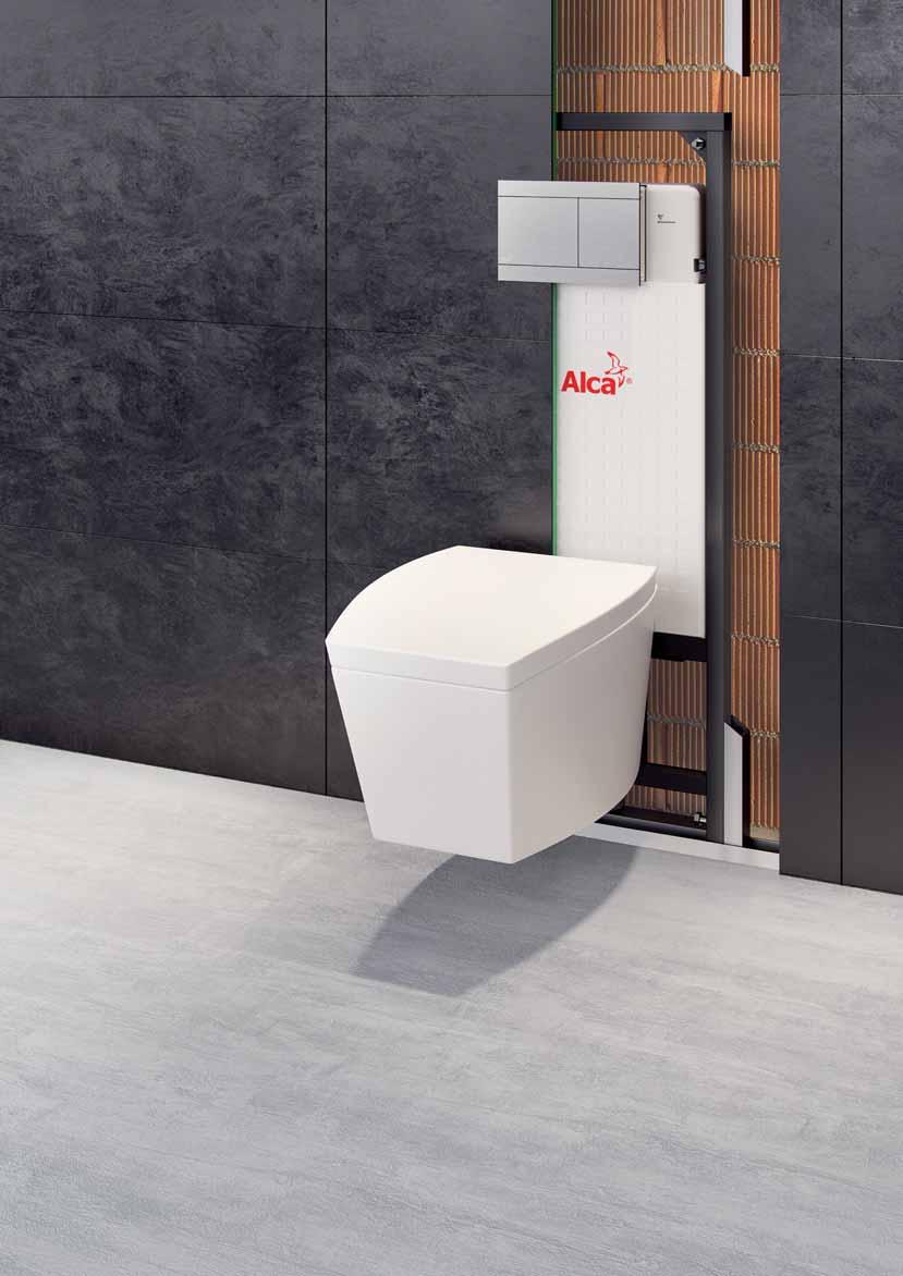 REZERVOARE WC ÎNGROPATE ALCA A101 Sádromodul A1101 Sádromodul Slim A102 Jádromodul A116 Solomodul Rezervor WC îngropat destinat instalării uscate Rezervor cu cadru de montaj pentru instalare în