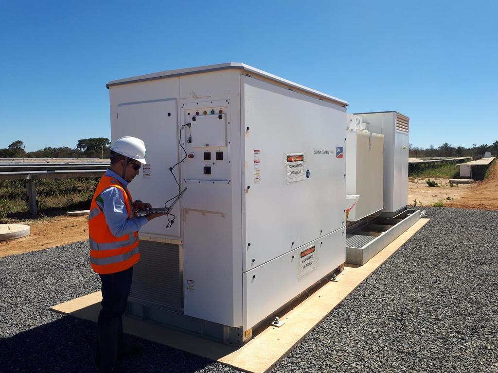 Manutenções Planta Solar Manutenção Preventiva: Comparação de medidas entre