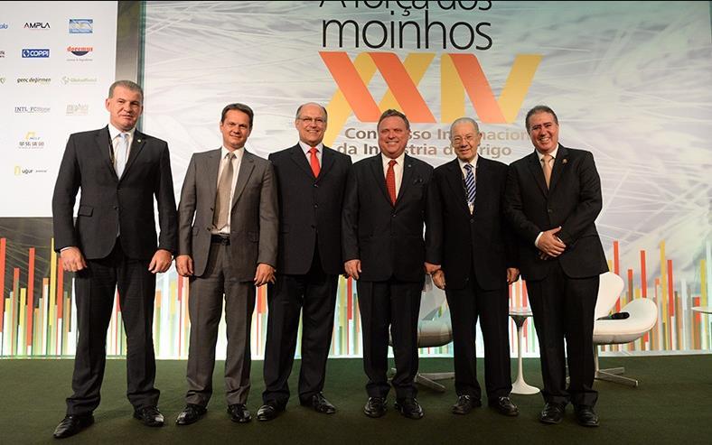 Secretaria de Agricultura e Abastecimento do Estado de São Paulo, Evandro Roman, deputado federal, e Jonas Donizette, prefeito de Campinas.