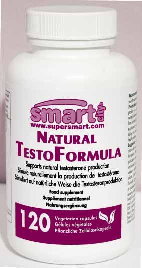 Esta fórmula única associa potentes elementos que actuam em sinergia para estimular a produção de testosterona (extracto de fenacho, de raiz de urtiga associado a extracto de Tribulus terrestris, de